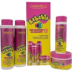 Kit Capilar Charmelle Babablu Tutti Frutti com 4 Itens (Shampoo e Condicionador e Mascara e Finalizador)